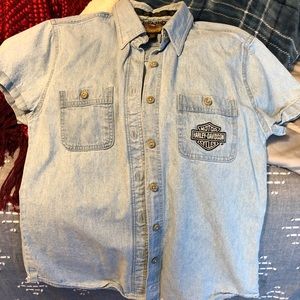 Harley-Davidson button up